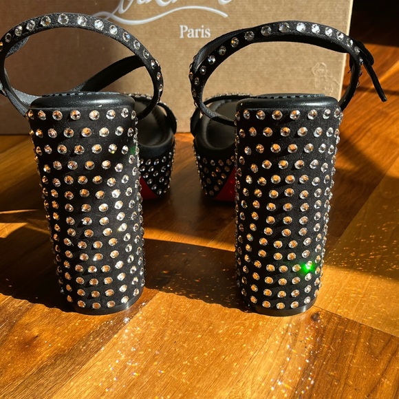 CHRISTIAN LOUBOUTIN
Movida Jane Strass Boum platform sandals, NEW - Picture 14 of 17